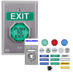 STI UB1 Universal Momentary Push Button (STI-UB-1)