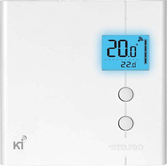 Stelpro STZW402+ Ki ZWave Baseboard Smart Thermostat 120V 240V 4000W (STZW402WB+)