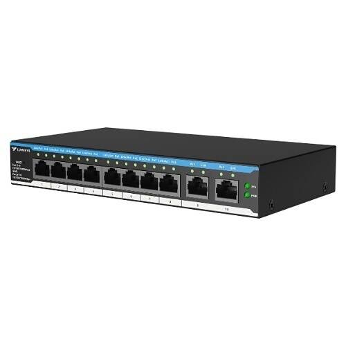 Luminys 8-Port LumiPower UnManaged Megabit Switch (PoE++) (LM-SUL-10MLA)