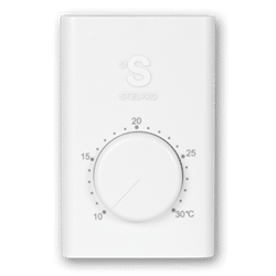 StelPro Wall Thermostat Single Pole, Celcius, 120-277V, 22A (SWT1C)