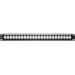 TRENDnet 24 Port Blank Keystone 1U Patch Panel (TC-KP24)