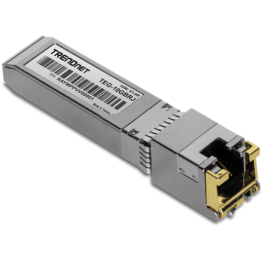 TRENDnet 10G RJ-45 Copper SFP+ Module (TEG-10GBRJ)