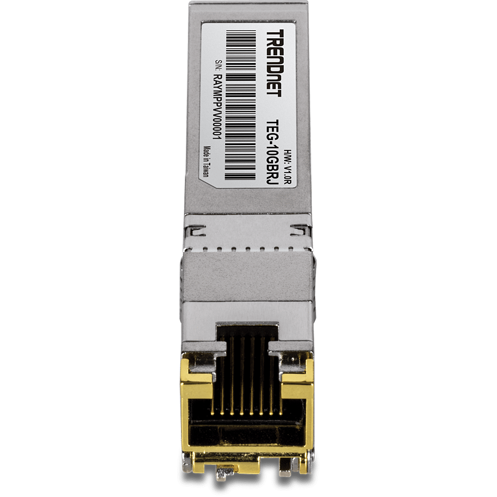 TRENDnet 10G RJ-45 Copper SFP+ Module (TEG-10GBRJ)
