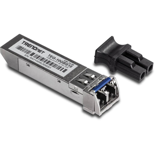 TRENDnet 10GBASE-LR SFP+ Single Mode LC Module (20KM with DDM) (TEG-10GBS20)