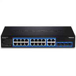 TRENDnet 20 Port Gigabit Web Smart Switch, HIVE (TEG-204WS)