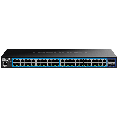 TRENDnet 52-port Gigabit Web Smart Switch 48 x Gigabit, 4 x 10G SFP+ Slots (TEG-3524S)