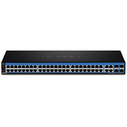 TRENDnet 52 Port Gigabit Web Smart Switch, 48 Gigabit, 4 Gig/SFP, HIVE (TEG-524WS)