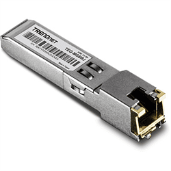 TRENDnet 1000BASE-T RJ-45 Copper SFP Module (TEG-MGBRJ)