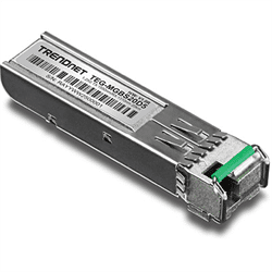 TRENDnet Mini-GBIC Dual Wavelength Single-Mode LC Module 1550(20KM) (TEG-MGBS20D5)