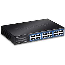 TRENDnet 24 Port Gigabit Desktop GREENnet Switch (TEG-S24DG)