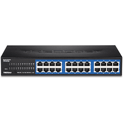 TRENDnet 24 Port Gigabit Desktop GREENnet Switch (TEG-S24DG)