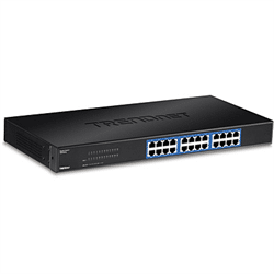 TRENDnet 24 Port Gigabit GREENnet Rack Mount Switch (TEG-S24G)