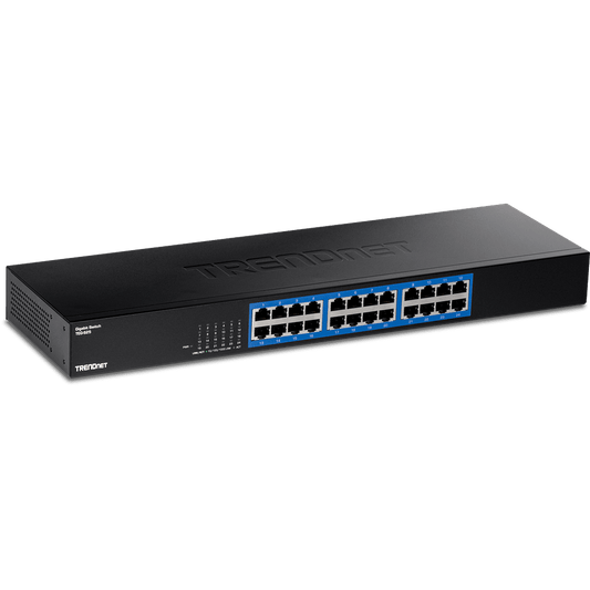 TRENDnet 24 Port Gigabit Rack Mount Switch (TEG-S25)
