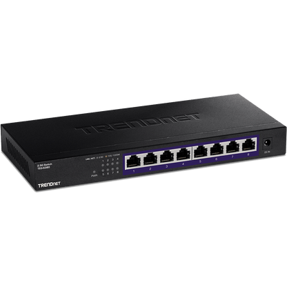 TRENDNet 8 Port Unmanaged 2.5G Switch (TEG-S380)