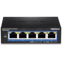 TRENDnet 5 Port Gigabit EdgeSmart Switch (TEG-S50ES)
