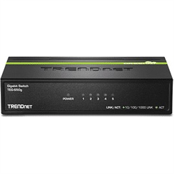 TRENDnet 5 Port Gigabit GREENnet Desktop Switch (TEG-S50G)