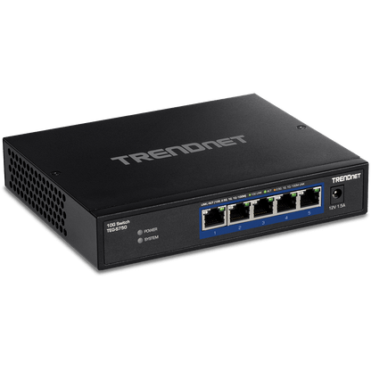 TRENDnet 10G 5 Port Switch (TEG-S750)