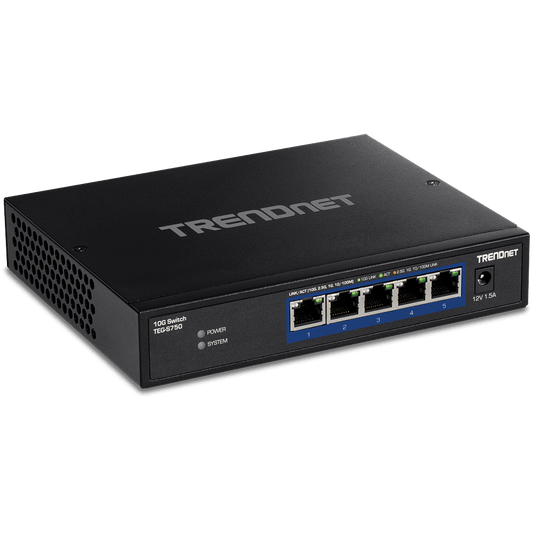 TRENDnet 10G 5 Port Switch (TEG-S750)