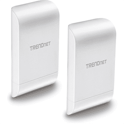 TRENDnet 10dBi Wireless 2.4 GHZ N300 Outdoor PoE WiFi Access Point Bridge Kit (TEW-740APBO2K)
