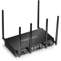 TRENDnet AC3000 Multi-WAN VPN SMB Wireless WiFi Router, 8 Gigabit LAN, 2 WAN (TEW-829DRU-CA)