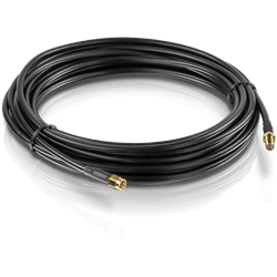 TRENDnet Low Loss RP-SMA Male to RP-SMA Female Antenna Cable - 6m (19.6 ft.) (TEW-L106)