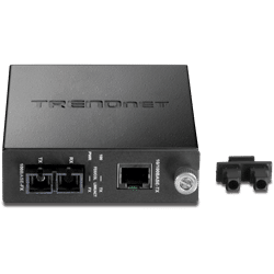 TRENDnet 10/100Base-TX to 100Base-FX Single Mode Fiber Converter (15KM) (TFC-110S15)