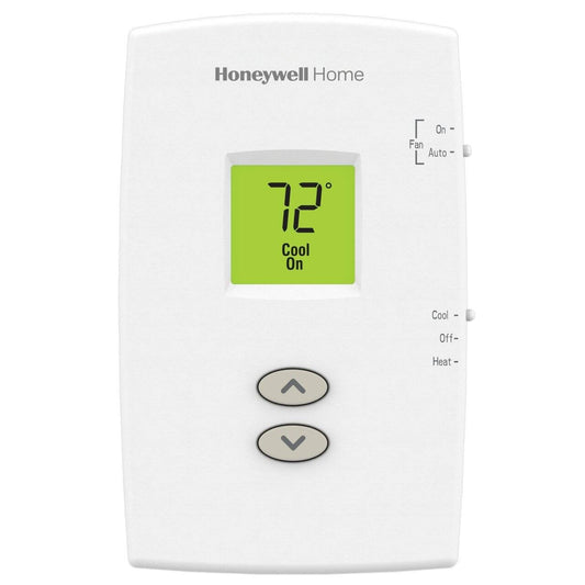 Honeywell PRO 1000  Non-Programmable Thermostat, Heat Cool, Vertical (TH1110DV1009)
