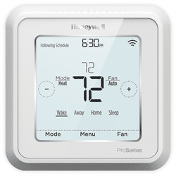 Thermostat WiFi Honeywell T6 Pro, pompe à chaleur jusqu'à 3 unités de chauffage/2 unités de refroidissement (TH6320WF2003)