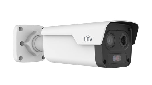 Univew 4MP Smart Thermal & Optical Dual-spectrum Bullet Network Camera, 10mm (TIC2A32SA-F10-4F8AC-I1)