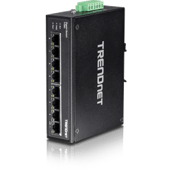 TRENDnet 8 Port hardened Industrial Gigabit Switch (TI-G80)