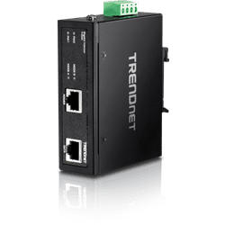 Inyector PoE+ Gigabit industrial reforzado TRENDnet (TI-IG30)