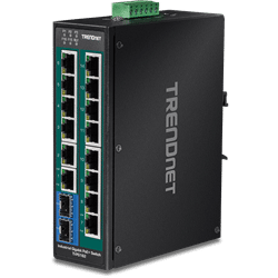 TRENDnet 16 Port Industrial Gigabit PoE (TI-PG162)