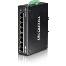 TRENDnet 8 Port hardened Industrial Gigabit PoE+ Switch (TI-PG80)