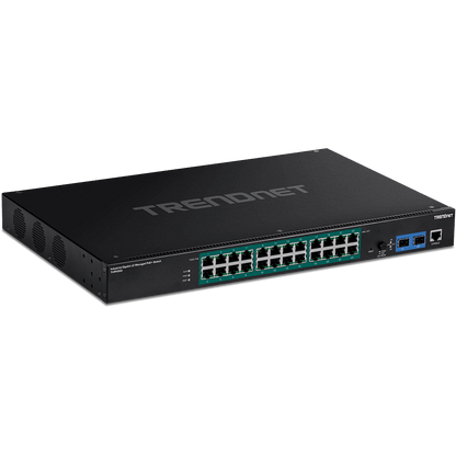 26-Port Industrial Gigabit L2 Managed PoE+ Rackmount Switch (TI-RP262I)