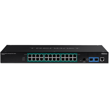 26-Port Industrial Gigabit L2 Managed PoE+ Rackmount Switch (TI-RP262I)