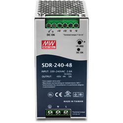 TRENDnet DIN Rail 48V 240W Power Supply for TI-PG80 (TI-S24048)