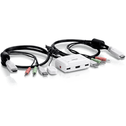 Conmutador KVM HDMI de 2 puertos TRENDnet (TK-215I)