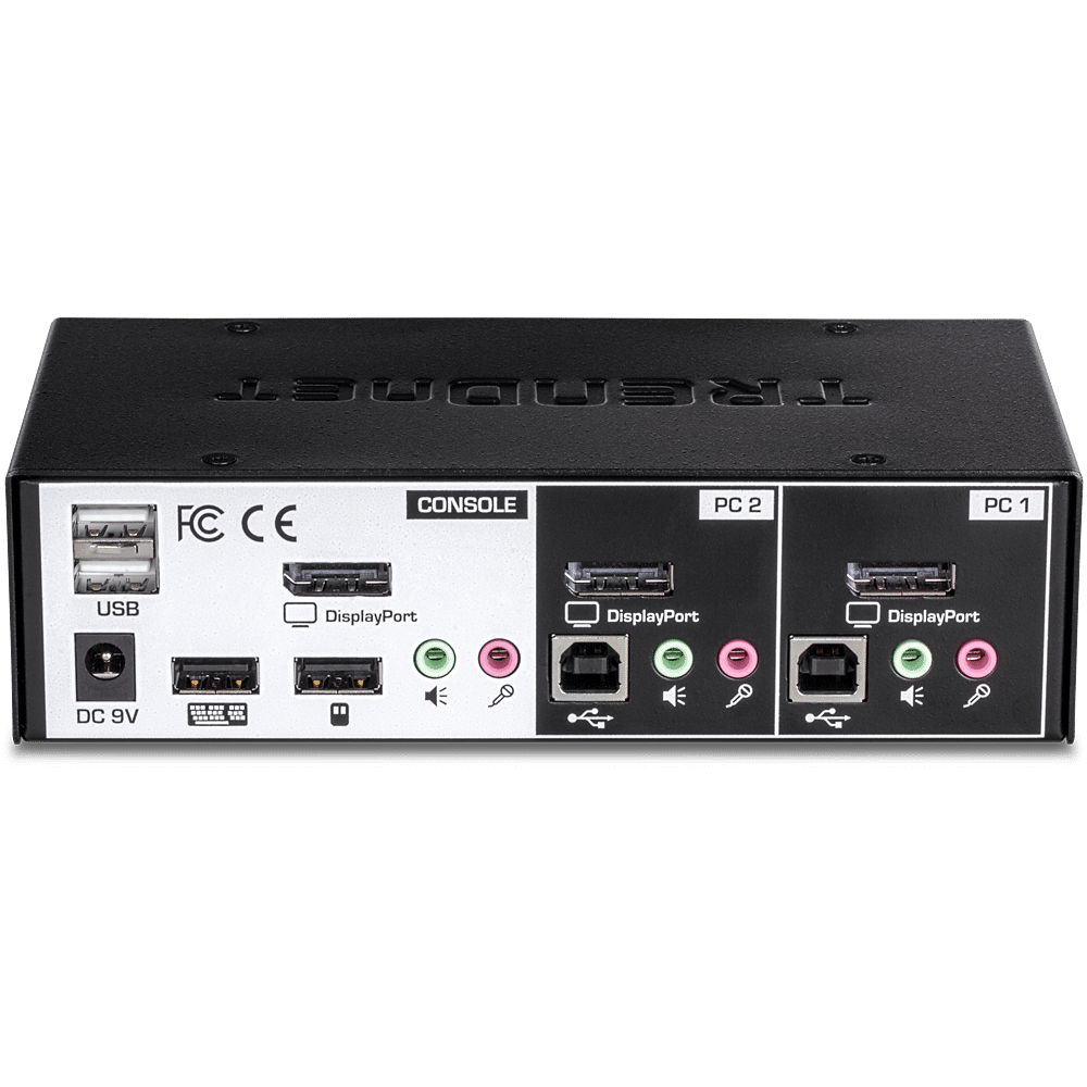 TRENDNet 2 Port DisplayPort KVM Switch (TK-241DP)