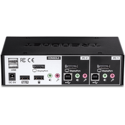 TRENDNet 2 Port DisplayPort KVM Switch (TK-241DP)