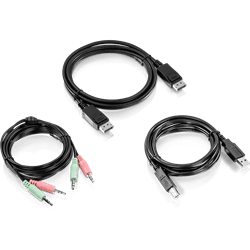 TRENDnet 6 ft.DisplayPort,USB,and Audio KVM Cable Kit (TK-CP06)