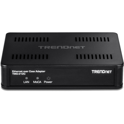 TRENDNet MoCA 2.5 Ethernet over Coax Adapter (TMO-312C)