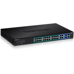 TRENDnet 28 Port Gigabit Web Smart PoE+ Switch, HIVE (TPE-5028WS)