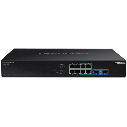 TRENDNet 10 Port Gigabit 4PPoE PoE++ Switch (TPE-BG102G)