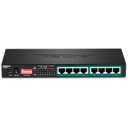 TRENDnet 8 Port Gigabit Long Range PoE+ Switch (TPE-LG80)