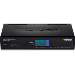 TRENDnet 5 Port Gigabit EdgeSmart PoE+ Switch (31W) (TPE-TG50ES)