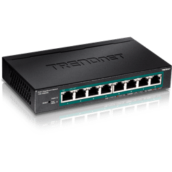 TRENDnet 8 Port Gigabit EdgeSmart PoE+ Switch (TPE-TG82ES)