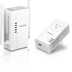 Kit de punto de acceso WiFi universal Powerline AC1200 de TRENDnet (TPL-430APK)
