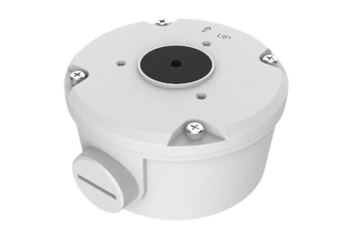Uniview Junction Box for IPC2125SB-ADF28KMC-I0 and IPC2128 (Extra back outlet) (AE-TR-JB05-B-IN)