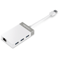 TRENDnet USB 3.0 to Gigabit Ethernet Adapter + USB Hub (TU3-ETGH3)
