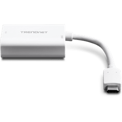 TRENDnet USB-C to VGA HDTV Adapter with PD support (TUC-VGA2)